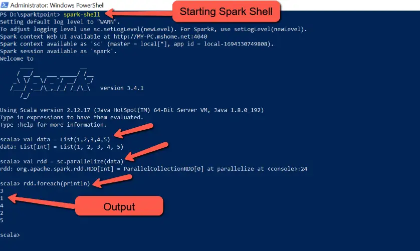 Create RDD in Spark Multiple Ways